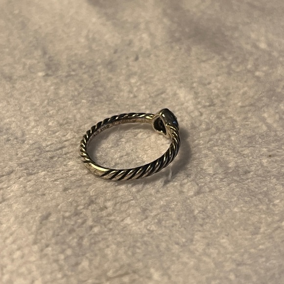 David Yurman Cable Collectibles Heart Stack Ring - Picture 6 of 6